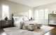 Bernhardt Prado Gray California King Upholstered Panel Bed-2