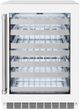 ZLINE Touchstone 4.8 Cu. Ft. Stainless Steel Wine Cooler with White Matte Glass Door-0