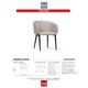 Korson Furniture Bruno Rain Tub Chair-4