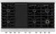 ZLINE Paramount 48" Satin Stainless Steel Pro Style Dual Fuel Range with White Matte Door-3