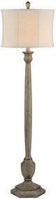 Forty West Chase Silver/Pewter Floor Lamp-0