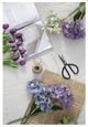 A & B Home Purple Faux Tulip 9-Stem Bundle-5
