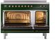 Ilve® Nostalgie II Series 48" Emerald Green Pro Style Induction Range-2