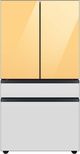 Samsung Bespoke 36" White Glass French Door Refrigerator Middle Panel-1