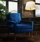 TOV Furniture Draper Navy Velvet Chair-4