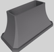Vent-A-Hood® Designer Series 60" Gunsmoke Island Range Hood-3
