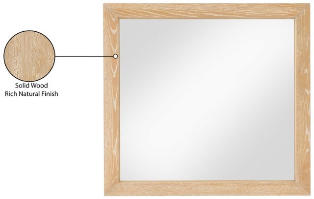 Meridian Furniture Fairfax Natural Mirror-4