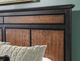 Legacy Classic Fenmore Dark Mocha/Distressed Cherry Queen Panel Bed-4
