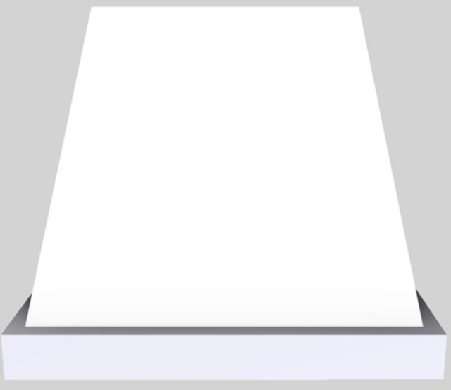 Vent-A-Hood® Designer Series 36" White Wall Mounted Range Hood-0