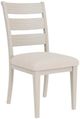 Riverside Furniture Glenndale Aged White Upholstered Side Chair-0
