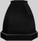 Vent-A-Hood® Designer Series 60" Black Island Range Hood-1