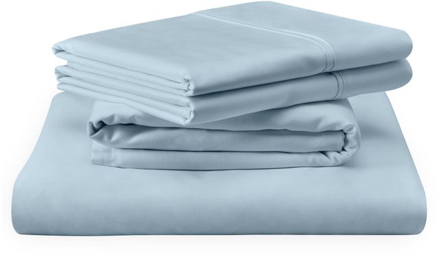 Tempur-Pedic® TEMPUR-Adapt® Luxe 5-Piece Sleepy Blue Egyptian Cotton Split California King Sheet Set-0