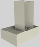 Vent-A-Hood® 30" Biscuit Contemporary Wall Mounted Range Hood-4