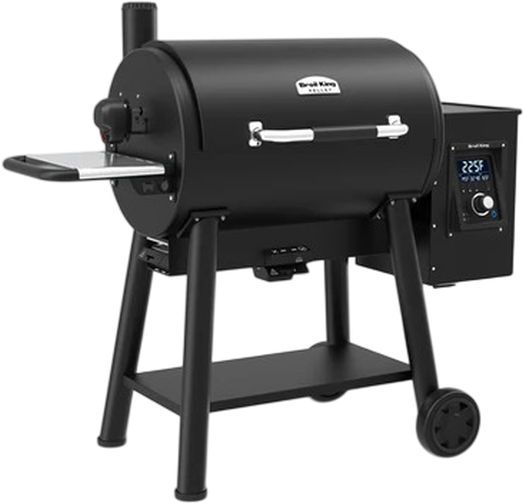 Broil King® Regal™ 500 32" Black Freestanding Wood Pellet Grill-2