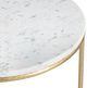 Crestview Collection Athens 2-Piece Gold Nested End Table Set-2
