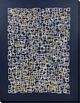Classy Living Outspoken Midnight Gold Interlock Abstract Wall Art-0