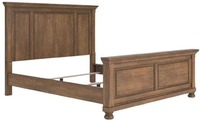 Signature Design by Ashley® Feddinger Medium Brown California King Panel Bed-1