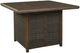 Signature Design by Ashley® Paradise Trail 5-Piece Medium Brown Outdoor Aluminum/Resin Wicker Counter Dining Table Set-1