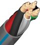 AudioQuest® SLiP DB XTRM 14/4 Gray 164 Ft Slip In-Wall Speaker Cable-1