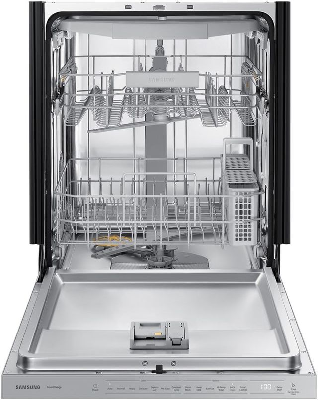 Samsung 24" Stainless Steel Fingerprint Resistant Top Control Built-In Dishwasher-1