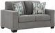 Signature Design by Ashley® Deltona Graphite Loveseat-0