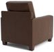 Bassett® Furniture Customizable Carolina 33" Leather Track Arm Chair-2