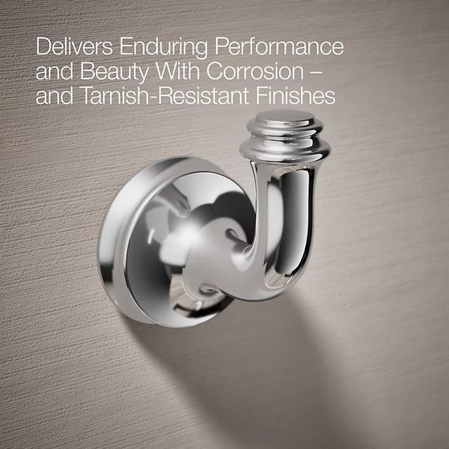 KOHLER® Bellera® Polished Chrome 24" Robe Hook-4