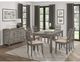 Mazin Furniture Bainbridge Gray Dining Table-3