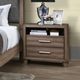 New Classic® Home Furnishings Harrisburg Walnut Nightstand-1