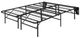 Homelegance® Elevated Black Queen Foldable Platform Bed Frame-0