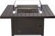 Napoleon St. Tropez Patioflame® Bronze Outdoor Propane Gas Firepit Square Propane Gas Table-3