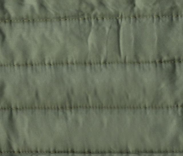 Cariloha Oasis Green Stripe Stitch Queen Quilt-3