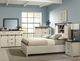 Jofran Inc. Madison County Vintage White Power Nightstand-1