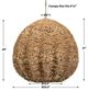 Uttermost® Kauri Natural Wooden Beads Pendant-2