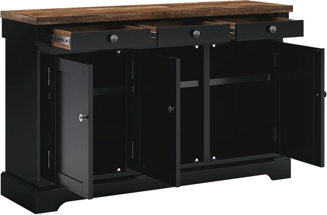 Signature Design by Ashley® Wildenauer Black/Brown Dining Room Buffet-2