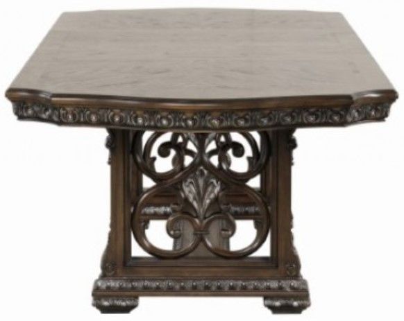 Furniture of America® Promenade Dark Brown Dining Table-3