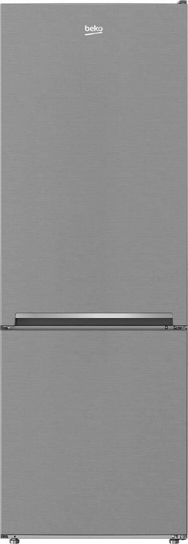 Beko 24" 11.4 Cu. Ft. Fingerprint Free Stainless Steel Counter Depth Bottom Freezer Refrigerator-0
