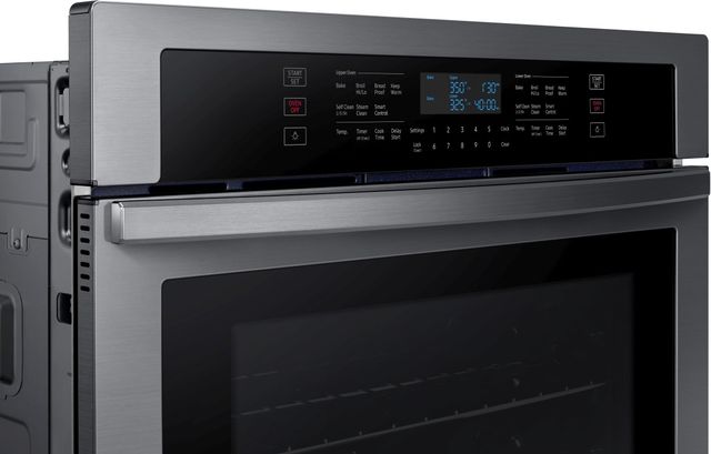 Samsung 30" Fingerprint Resistant Black Stainless Steel Electric Built In Double Oven-4