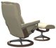 Stressless® by Ekornes® Customizable Mayfair Large Manual Recliner and Ottoman with Signature Base-4