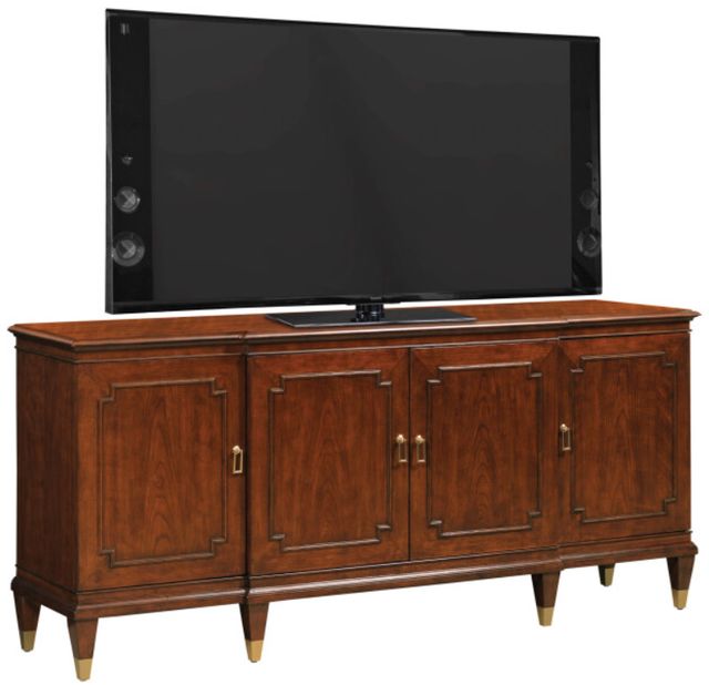 American Drew® Addison Andover Breakfront Cherry/Walnut Buffet-3