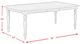 Elements International Sunnyvale Gray Dining Table-4