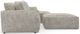 Jackson Furniture Bucktown 3-Piece Parchment Right Side Facing Chaise Sectional-2