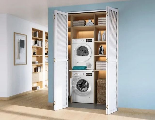 Bosch 300 Series 24" White Front Load Compact Washer -11