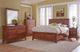Urban Collections by Yutzy Woodworking Riceland Retreat Cherry/Washington King Bed with Footboard-1
