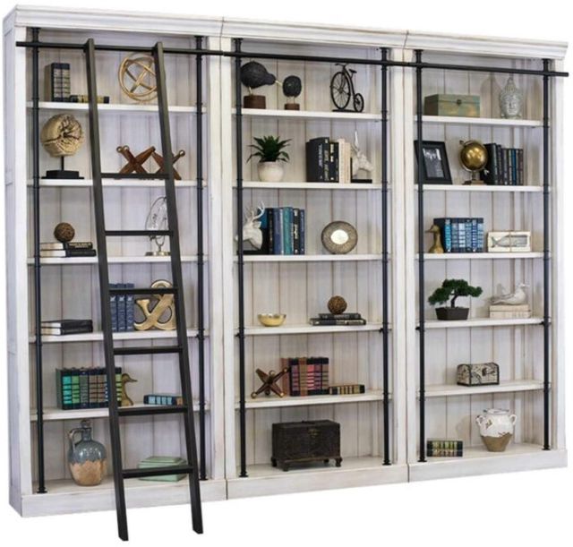 Martin Furniture Avondale 3-Piece White Bookcase-0