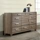 New Classic® Home Furnishings Harrisburg Walnut Dresser-1