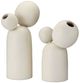 Currey & Company 2-Piece Ivory Ensemble Object Set-0