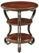 Furniture of America® May Brown Cherry Side Table-0