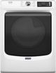 Maytag® Pet Pro System 7.4 Cu. Ft. White Front Load Gas Dryer-0