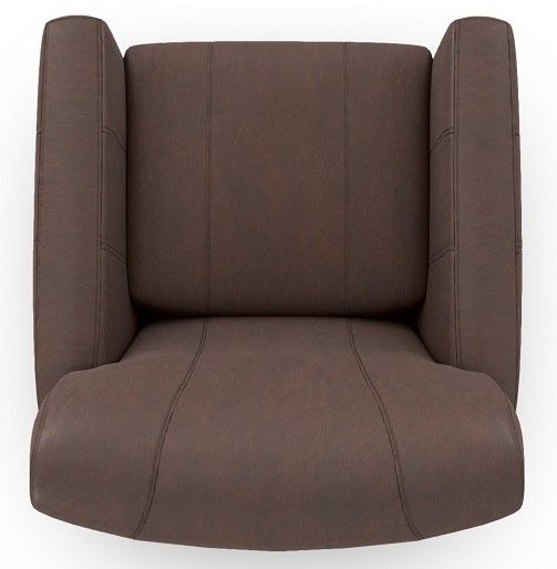 Best® Home Furnishings Customizable Caroly Leather Swivel Glider Chair-5